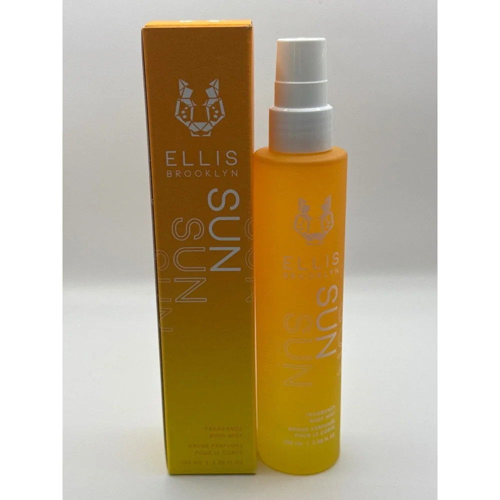 Ellis Brooklyn‎ SUN Fragrance Body Mist 100ml 3.38 fl oz Fruity Vegan New in Box
